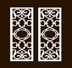 Design pattern screen panel Design pattern screen panel