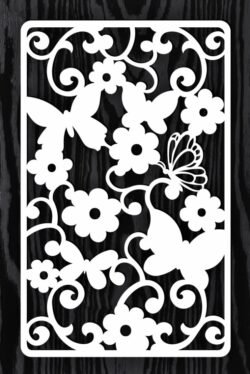 Design pattern screen panel Design pattern screen panel