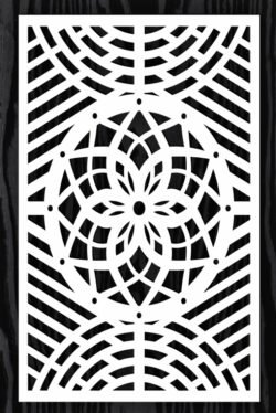 Design pattern screen panel Design pattern screen panel
