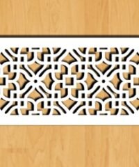 Design pattern screen panel