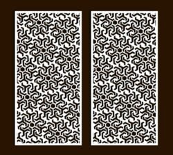 Design pattern screen panel Design pattern screen panel