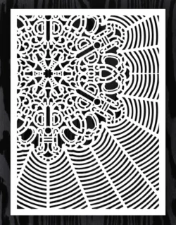 Design pattern screen panel Design pattern screen panel