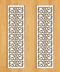 Design pattern screen panel