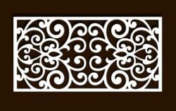 Design pattern screen panel Design pattern screen panel