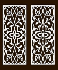 Design pattern screen panel