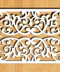 Design pattern screen panel