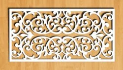 Design pattern screen panel Design pattern screen panel