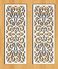 Design pattern screen panel