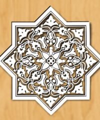 Design pattern screen panel