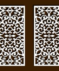Design pattern screen panel