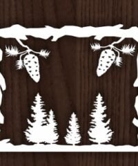 Fireplace screen