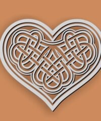 Geometric heart celtic Geometric heart celtic