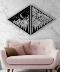 Moon and sun panel