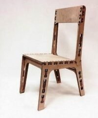 Plywood chair
