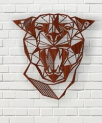 Puma head paintings