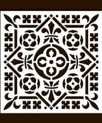 Square decoration