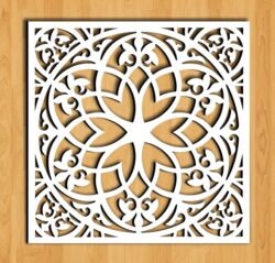 Square decoration Square decoration