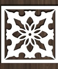 Square decoration