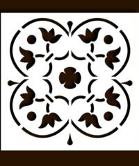 Square decoration