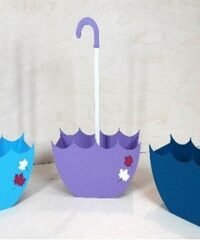 Umbrella for flowers