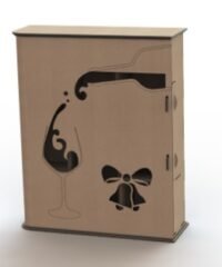 Wine box template