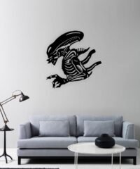Alien wall decor