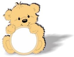 Bear photo frame Bear photo frame