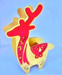 Deer pencil holder