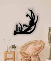 Deer wall decor