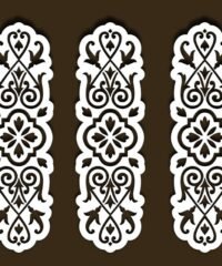 Design pattern screen panel