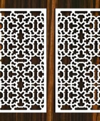 Design pattern screen panel