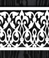 Design pattern screen panel