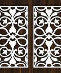 Design pattern screen panel