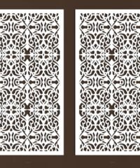 Design pattern screen panel