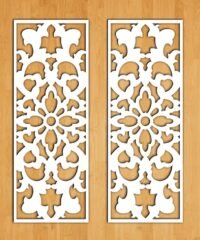 Design pattern screen panel Design pattern screen panel