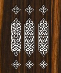 Design pattern screen panel
