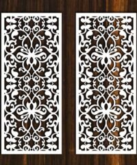 Design pattern screen panel
