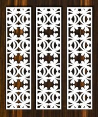 Design pattern screen panel