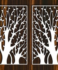Design pattern screen panel