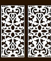 Design pattern screen panel