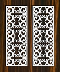Design pattern screen panel