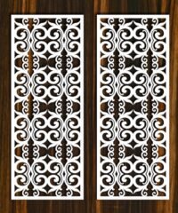 Design pattern screen panel