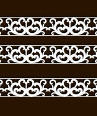 Design pattern screen panel