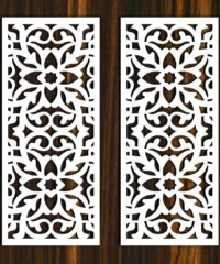 Design pattern screen panel