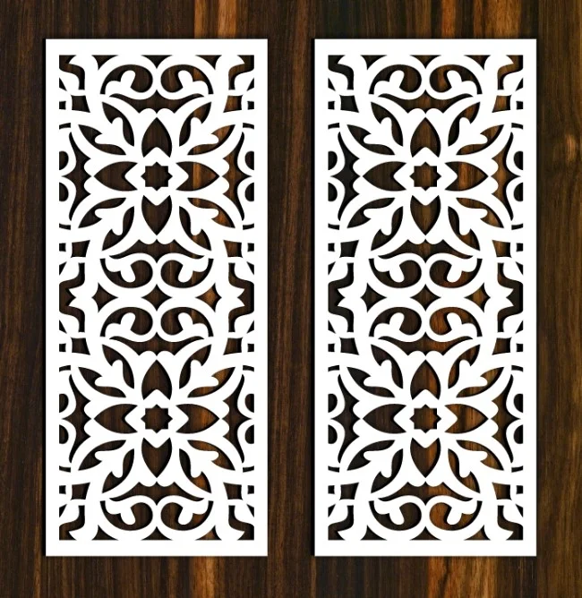 Design pattern screen panel