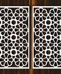 Design pattern screen panel