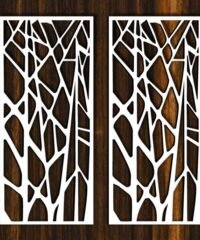 Design pattern screen panel