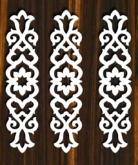 Design pattern screen panel