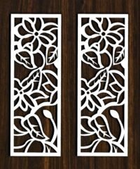 Design pattern screen panel