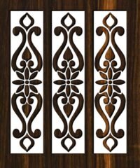 Design pattern screen panel